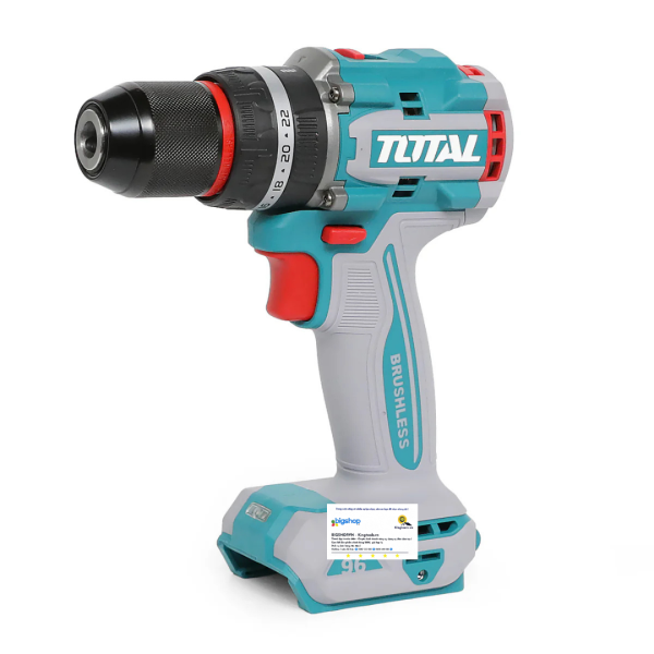 Máy khoan búa dùng pin 20V TOTAL TIDLI209681 (Lực siết 96Nm - Thân máy)