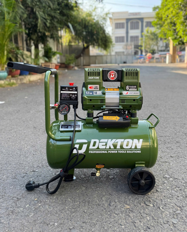 Máy nén khí không dầu 18L DEKTON DK-AC2918X (CS 800W)
