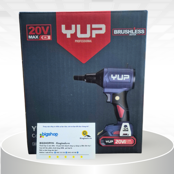 Máy thổi phản lực dùng pin 20V YUPAI YP20-BG400A