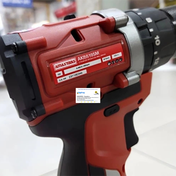 Máy khoan động lực dùng pin 16V AMAXTOOLS AKI5510BL (2 Pin 2.0Ah và 1 Sạc)