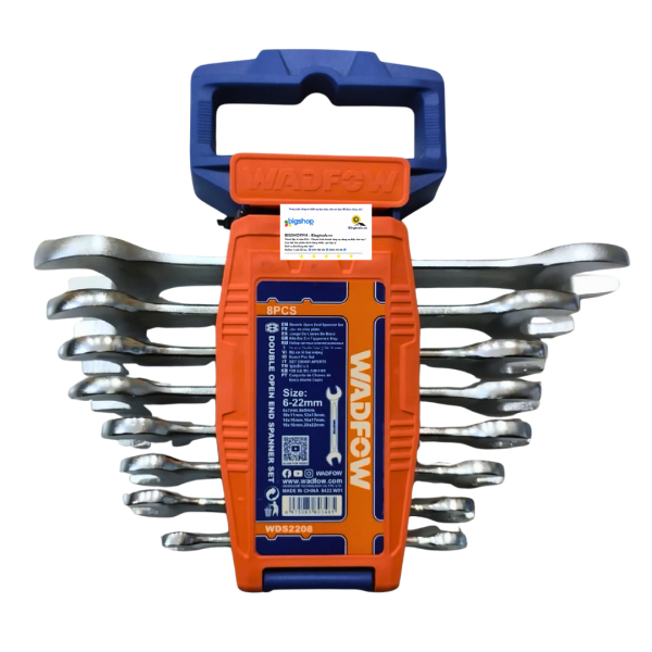 Bộ 8 cờ lê 2 đầu miệng 6-22mm WADFOW WDS2208