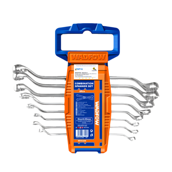 Bộ 8 cờ lê 2 đầu miệng 6-22mm WADFOW WFR3208