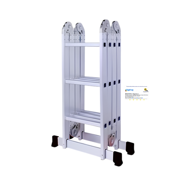 Thang nhôm gấp 4 đoạn STARKEN ST403H (Cao 3.5m, tải trọng 150kg)