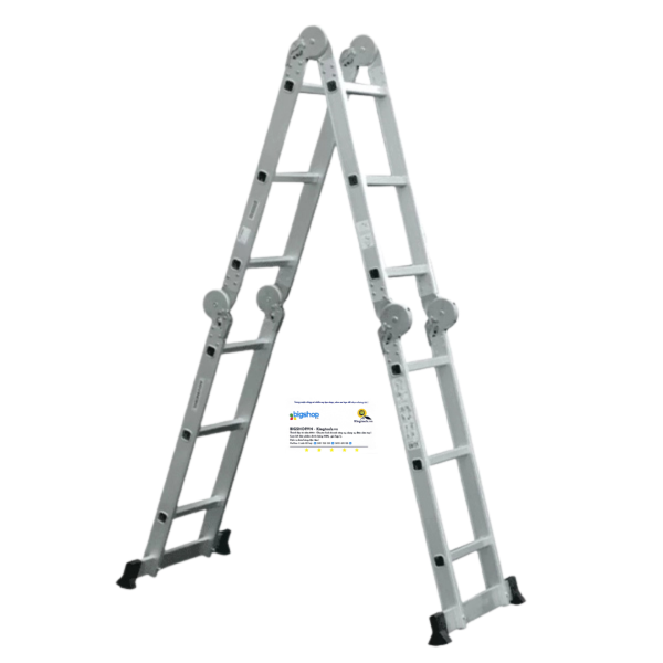 Thang nhôm gấp 4 đoạn STARKEN ST403H (Cao 3.5m, tải trọng 150kg)
