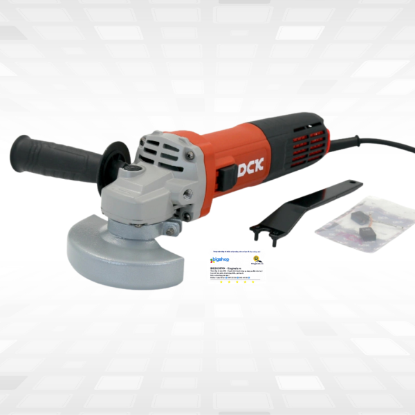 Máy mài góc công tắc cạnh DCK KSM17-100B (CS 1100W, đá mài 100mm)