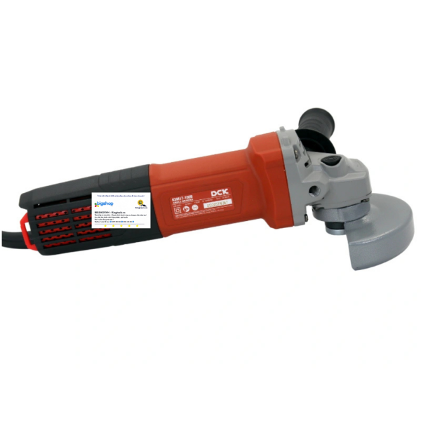 Máy mài góc công tắc cạnh DCK KSM17-100B (CS 1100W, đá mài 100mm)