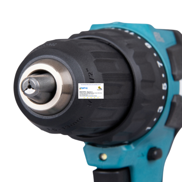Combo máy khoan búa vặn vít dùng pin 18V MAKITA DHP490 (1 pin 3.0Ah và 1 sạc)