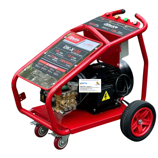 Máy xịt rửa áp lực cao 12kW DDEKO DK-X120 (310 Bar)