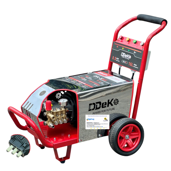 Máy xịt rửa công nghiệp 8.5kW DDEKO DK-X85 (260 Bar)