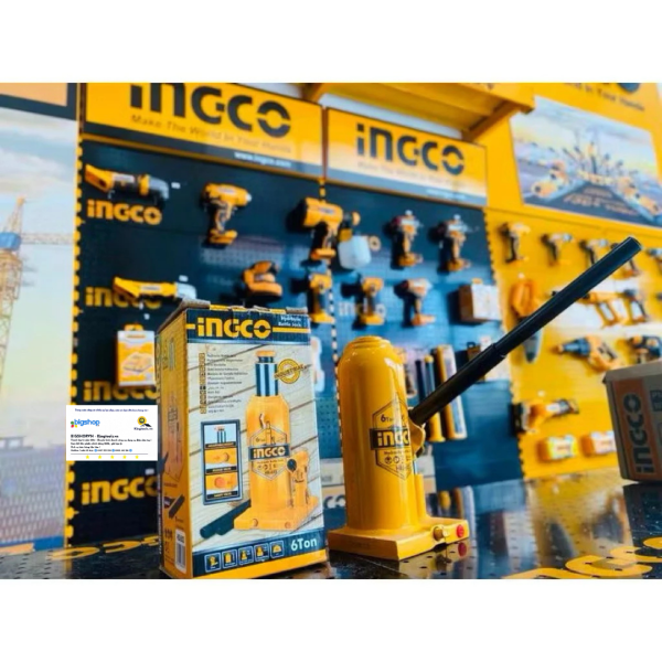 Kích đội thủy lực 6 tấn INGCO HBJ602
