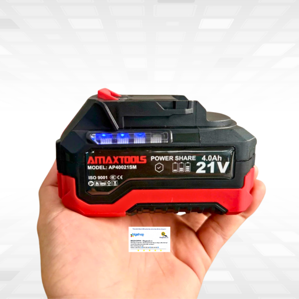 Pin Lithium 21V/4.0Ah AMAXTOOLS AP40021SM