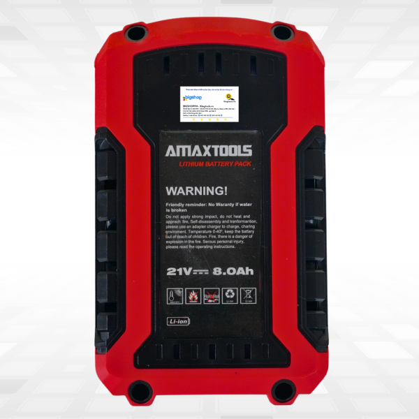 Pin Lithium AMAXTOOLS AP80021SM (21V/8.0Ah)