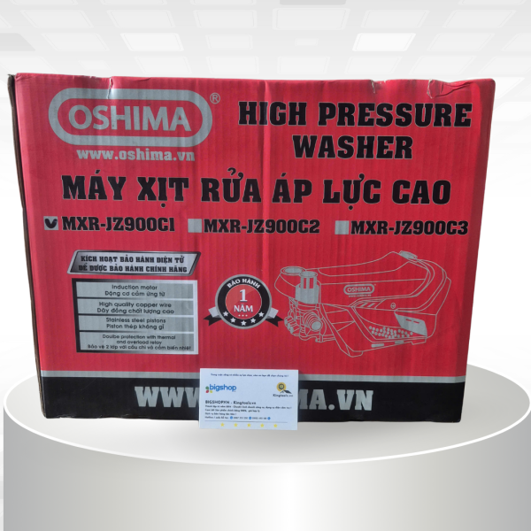Máy xịt rửa OSHIMA MXR-JZ900C1 (CS 2500W)