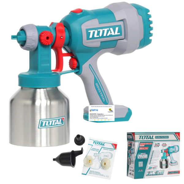 Máy phun sơn dùng pin 20V TOTAL TSGLI20041 (Chưa bao gồm pin, sạc)