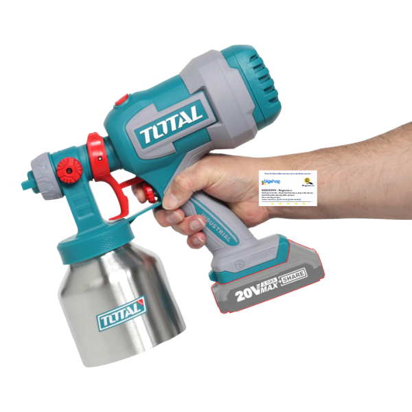Máy phun sơn dùng pin 20V TOTAL TSGLI20041 (Chưa bao gồm pin, sạc)