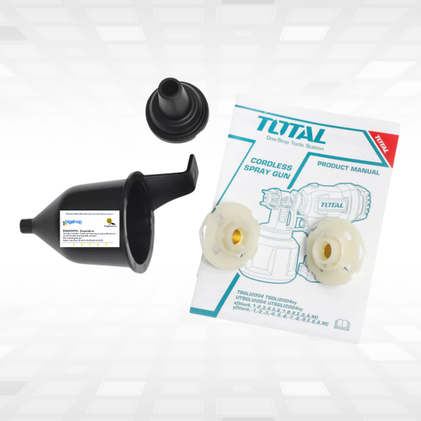 Máy phun sơn dùng pin 20V TOTAL TSGLI20041 (Chưa bao gồm pin, sạc)