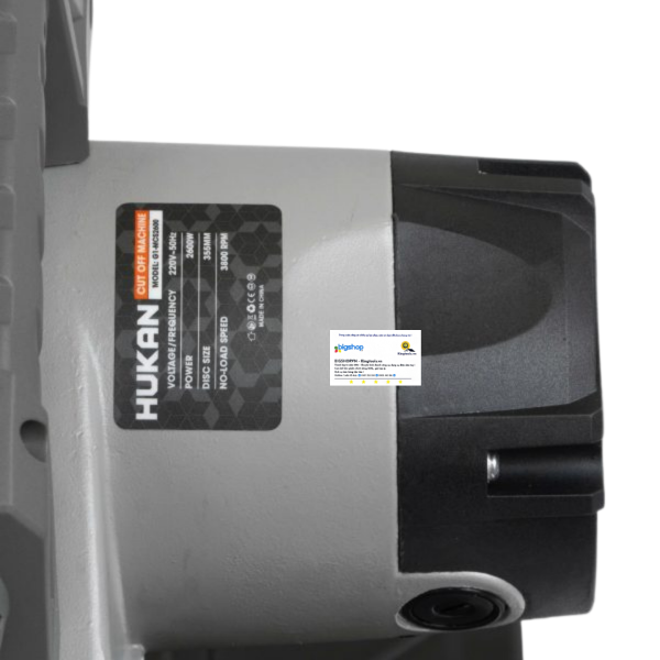 Máy cắt sắt HUKAN G1-MCS2600 (GEN 1 PRO - CS 2600W, lưỡi cắt 355mm)