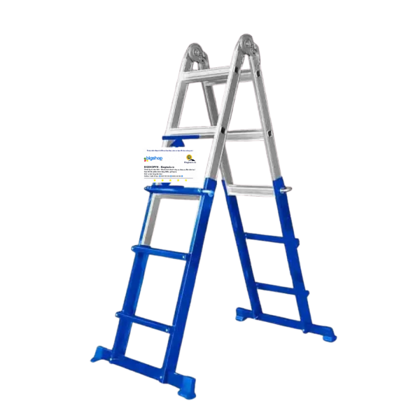 Thang xếp thép và nhôm đa năng 4x3 bậc WADFOW WLD7H12