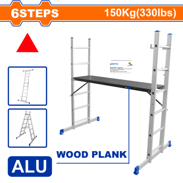 Thang giàn giáo 6 bậc WADFOW WLDS106