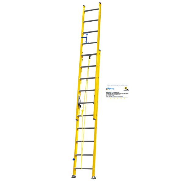 Thang xếp sợi thủy tinh kéo dài 2x10 bậc WADFOW WLD0920