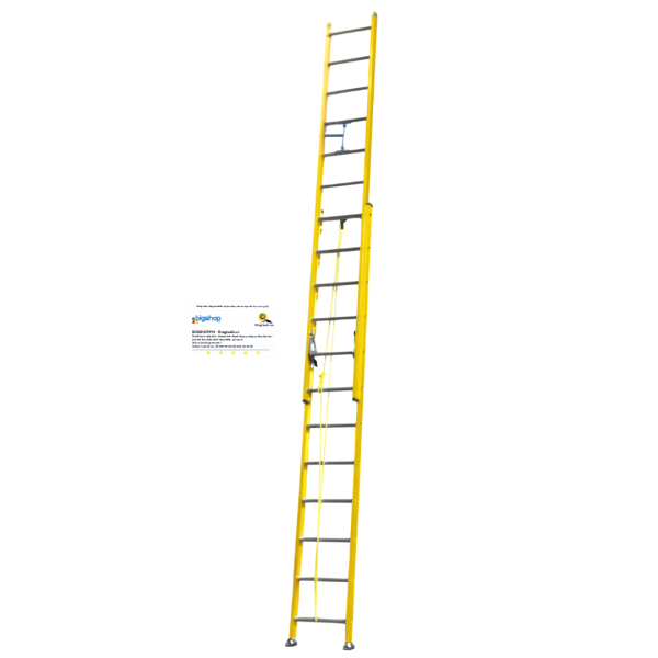 Thang xếp sợi thủy tinh kéo dài 2x12 bậc WADFOW WLD0924