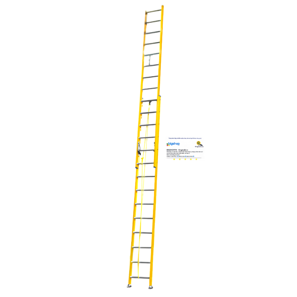 Thang xếp sợi thủy tinh kéo dài 2x14 bậc WADFOW WLD0928