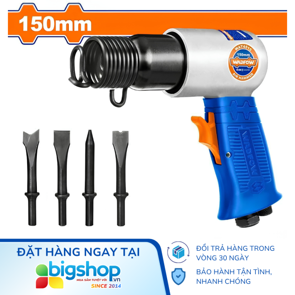 Máy đục hơi 150mm WADFOW WAT4515 (Không kèm đầu nối nhanh)