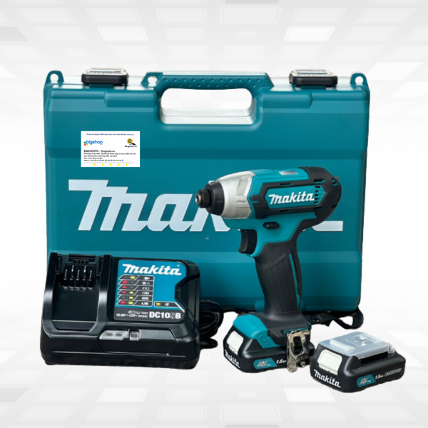 Máy vặn vít dùng pin 12V MAKITA TD110DSYE (2 pin 1.5Ah và 1 sạc)