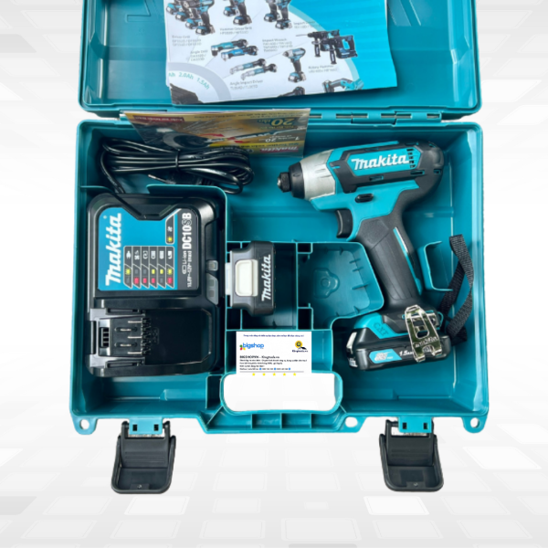 Máy vặn vít dùng pin 12V MAKITA TD110DSYE (2 pin 1.5Ah và 1 sạc)