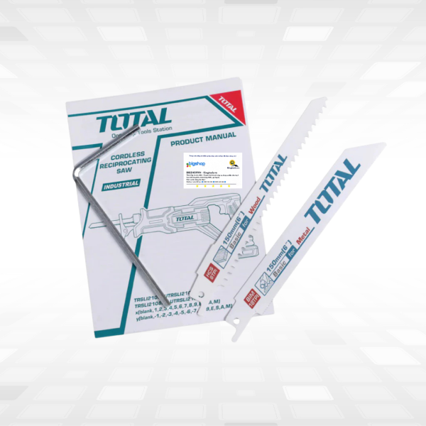 Máy cưa kiếm dùng pin 20V TOTAL TRSLI2108 (Thân máy)