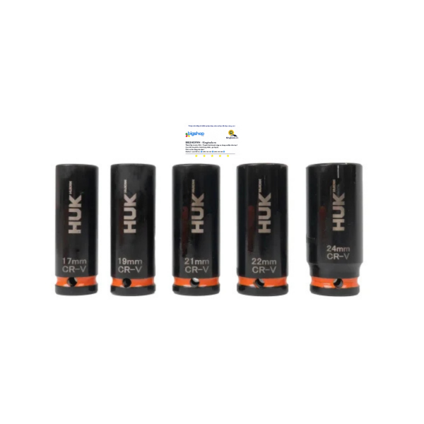 Bộ đầu khẩu 10 món thép CR-V HUKAN G3-BK010CT