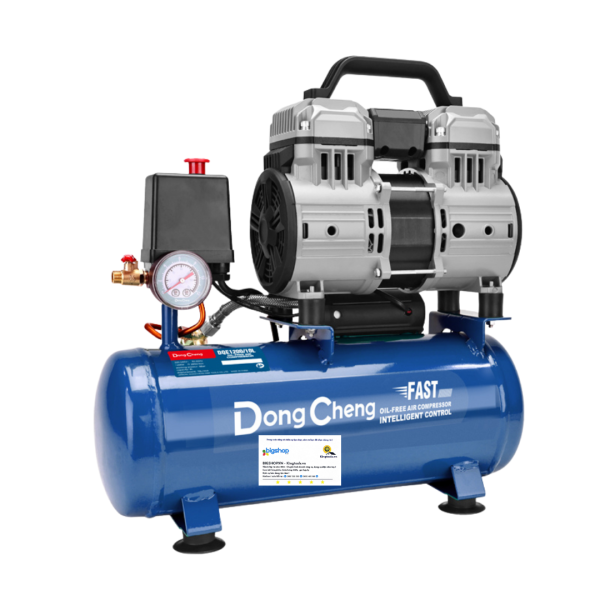 Máy nén khí không dầu 10L DONGCHENG DQE1200/10L