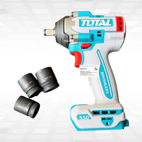 Máy siết bulong dùng pin 20V TOTAL TIWLI20551 (Thân máy)