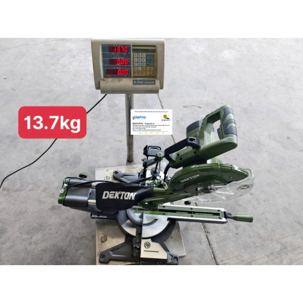 Máy cắt nhôm trượt 255mm DEKTON DK-CN256XBT (Không kèm lưỡi cắt)