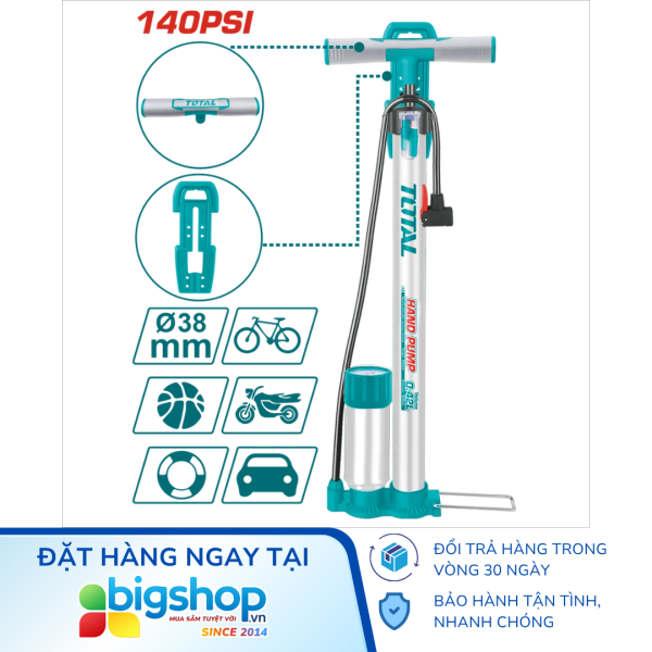 Bơm hơi dùng tay TOTAL TMPP3811