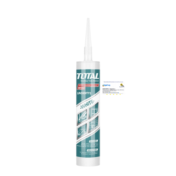 Keo silicone trong suốt 300ml TOTAL THT3512