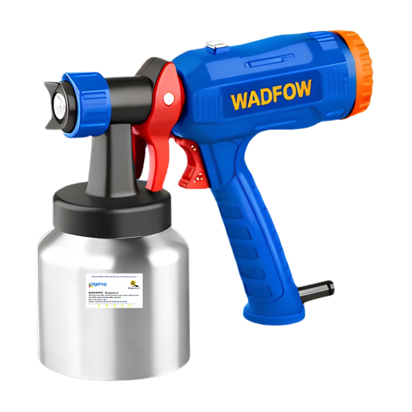 Súng phun sơn 500W WADFOW WEG1A181 (Bình inox 800ml)