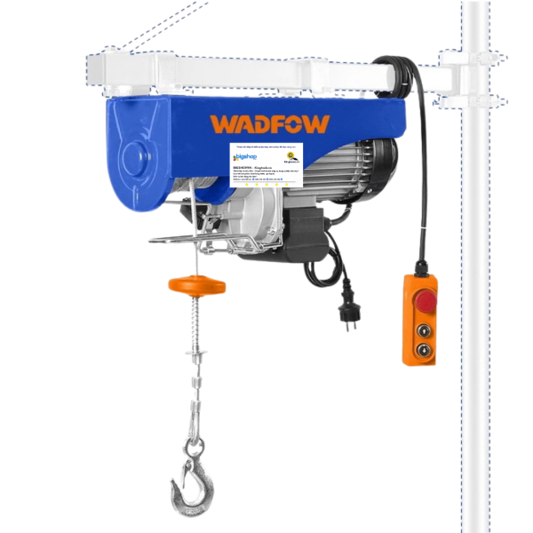 Máy tời cáp điện 800W - 18m WADFOW WETH1A01