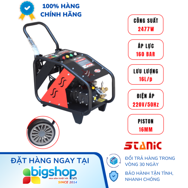 Máy xịt rửa cao áp công nghiệp STANIC SNP2477 (CS 2477W)