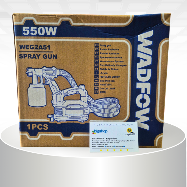 Máy phun sơn WADFOW WEG2A51 (550W, bình 800ml)