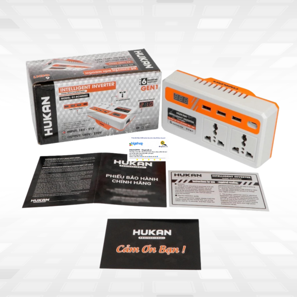 Đế chuyển đổi nguồn điện HUKAN G1-BCN0202 (GEN 1)