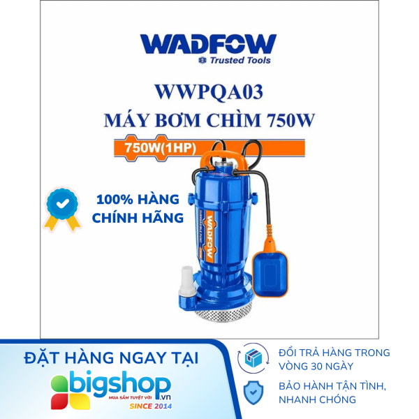 Máy bơm chìm nước sạch WADFOW WWPQA03 (750W)