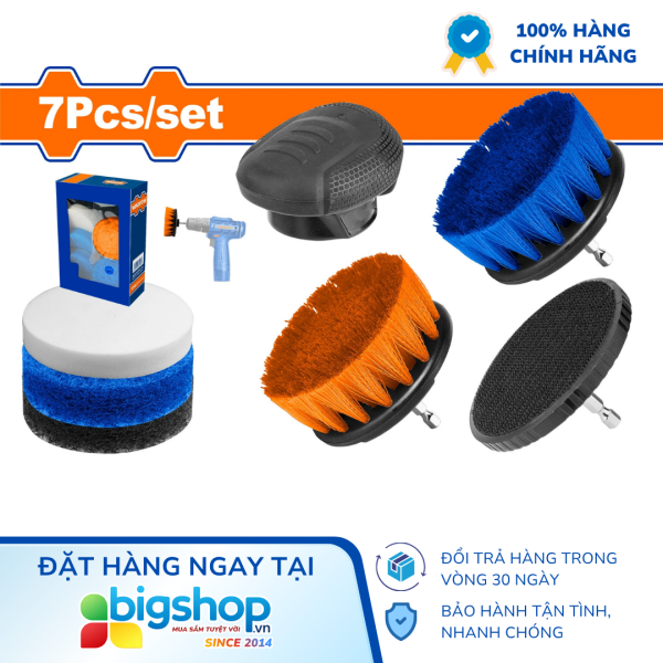 Bộ 7 bàn chải cọ rửa làm sạch WADFOW WND5402