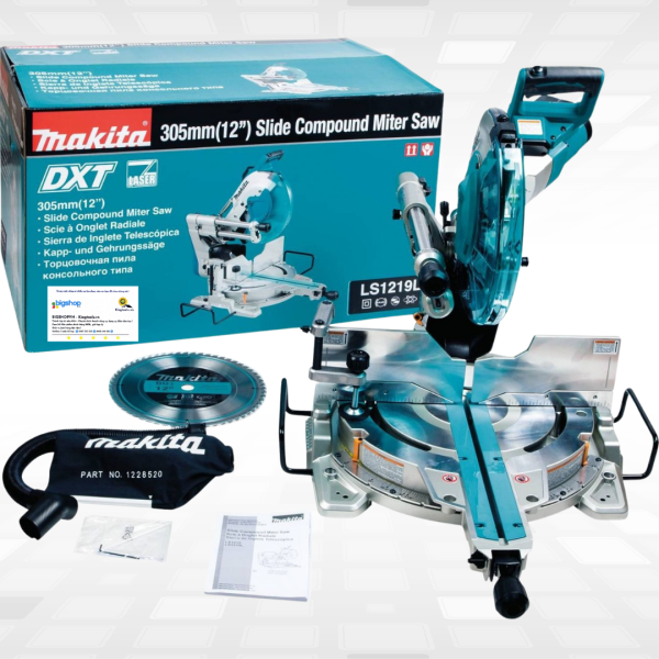 Máy cưa đa góc trượt MAKITA LS1219L (CS 1800W, 305mm)