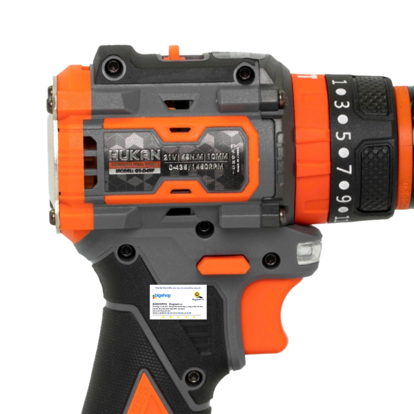 Máy khoan pin HUKAN G1-D45F (GEN 1) - Thân máy