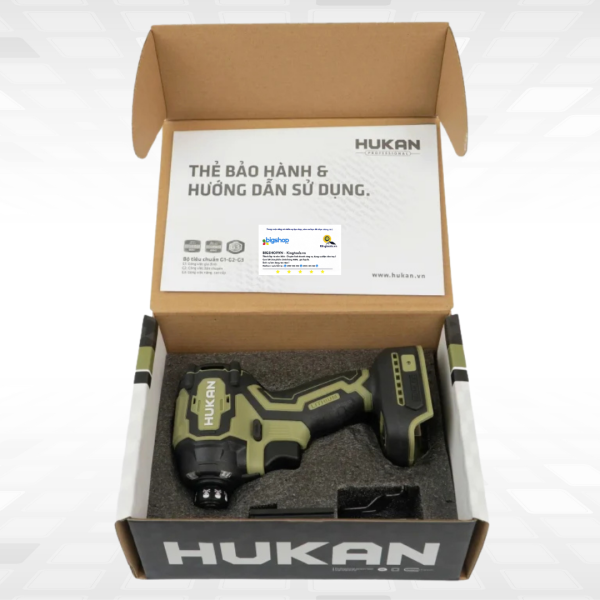 Máy chuyên vít dùng pin HUKAN G2-CV251BL (GEN 2) - Thân máy