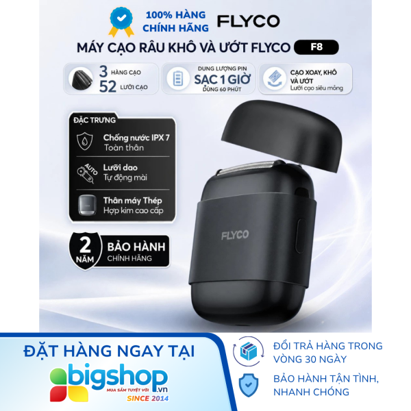 Máy cạo râu điện tuyến tính FLYCO F8