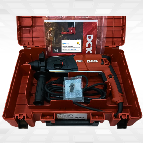Máy khoan búa 3 chức năng DCK KZC04-28 (CS 820W, mũi 28mm)