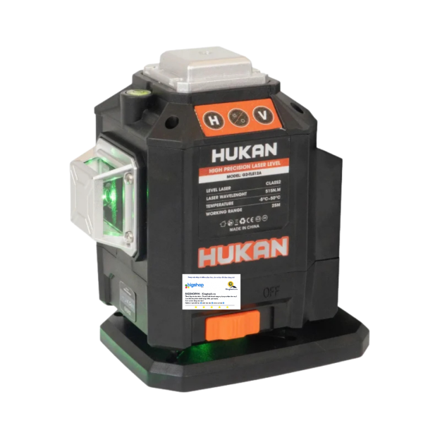 Máy cân bằng laser HUKAN G2-TLS12A (GEN 2) - Thân máy (12 tia xanh)