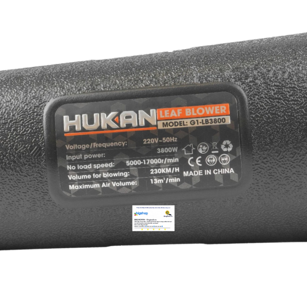 Máy thổi lá điện HUKAN G1-LB3800 (GEN 1) - Công suất 3800W